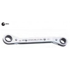 SW-41553234 Накидной гаечный ключ 26a с трещоткой, отогнутый, 1/2 x 9/16" 41553234 STAHLWILLE