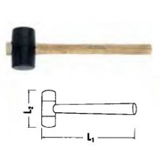 SW-70140001 Резиновый молоток 10940, 55 мм 70140001 STAHLWILLE