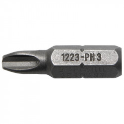 SW-08010002 Отверточная насадкя BITS № 1222, Phillips-Recess® 2 08010002 STAHLWILLE